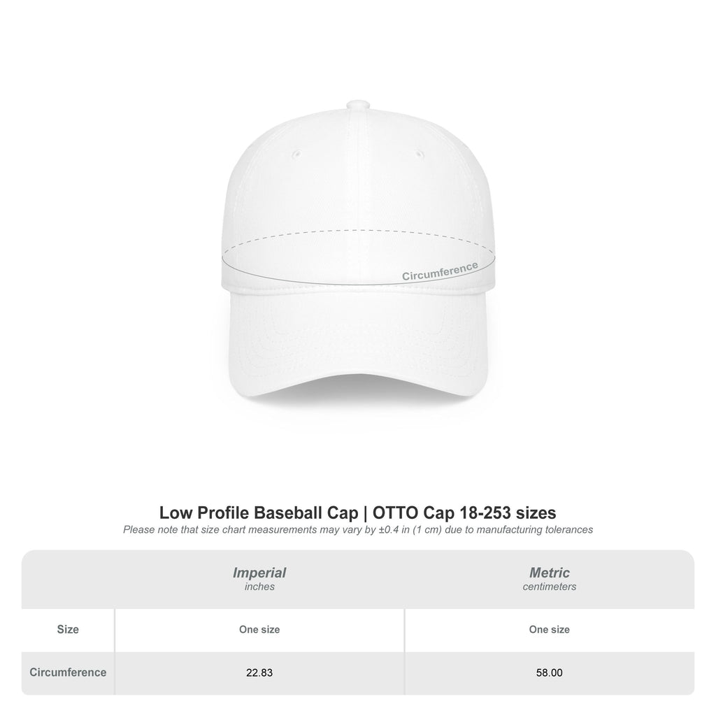 Baseball Cap — "God Is Good" Embroidered Low-Profile Hat