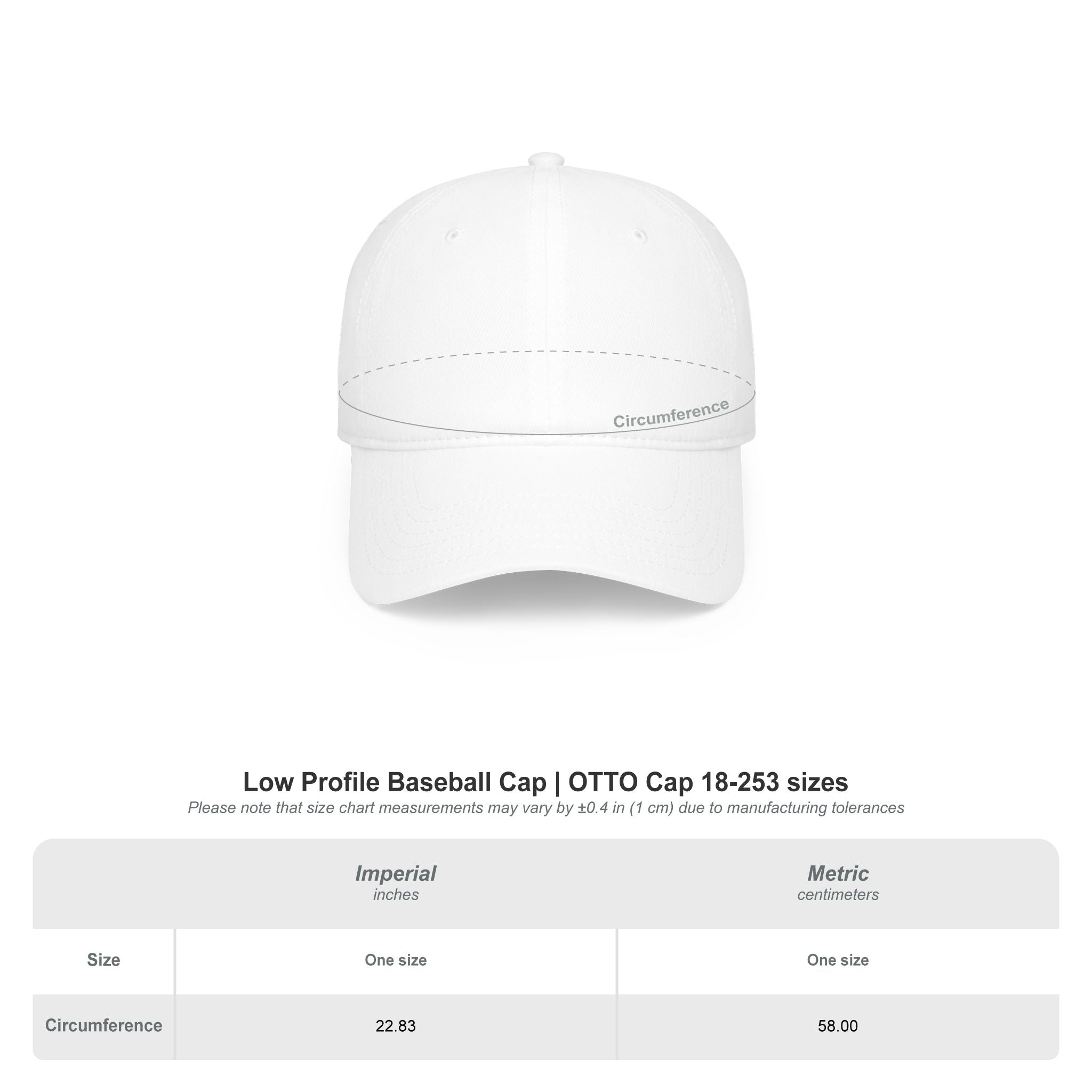 Baseball Cap — "God Is Good" Embroidered Low-Profile Hat
