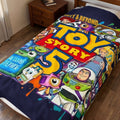 Toy Story 5 Velveteen Plush Blanket — Kids Disney Pixar Character Throw